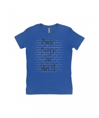 Pink Floyd Ladies' Boyfriend T-Shirt | The Wall Art Shirt $11.73 Shirts