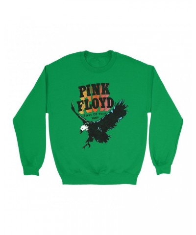 Pink Floyd Bright Colored Sweatshirt | First US Tour 1967 Sweatshirt $10.49 Sweatshirts