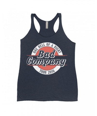 Bad Company Ladies' Tank Top | One Hell Of A Night 2016 Tour Shirt $13.32 Shirts