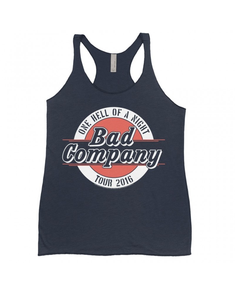 Bad Company Ladies' Tank Top | One Hell Of A Night 2016 Tour Shirt $13.32 Shirts