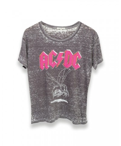 AC/DC Fly On The Wall Pink Logo T-Shirt $9.31 Shirts