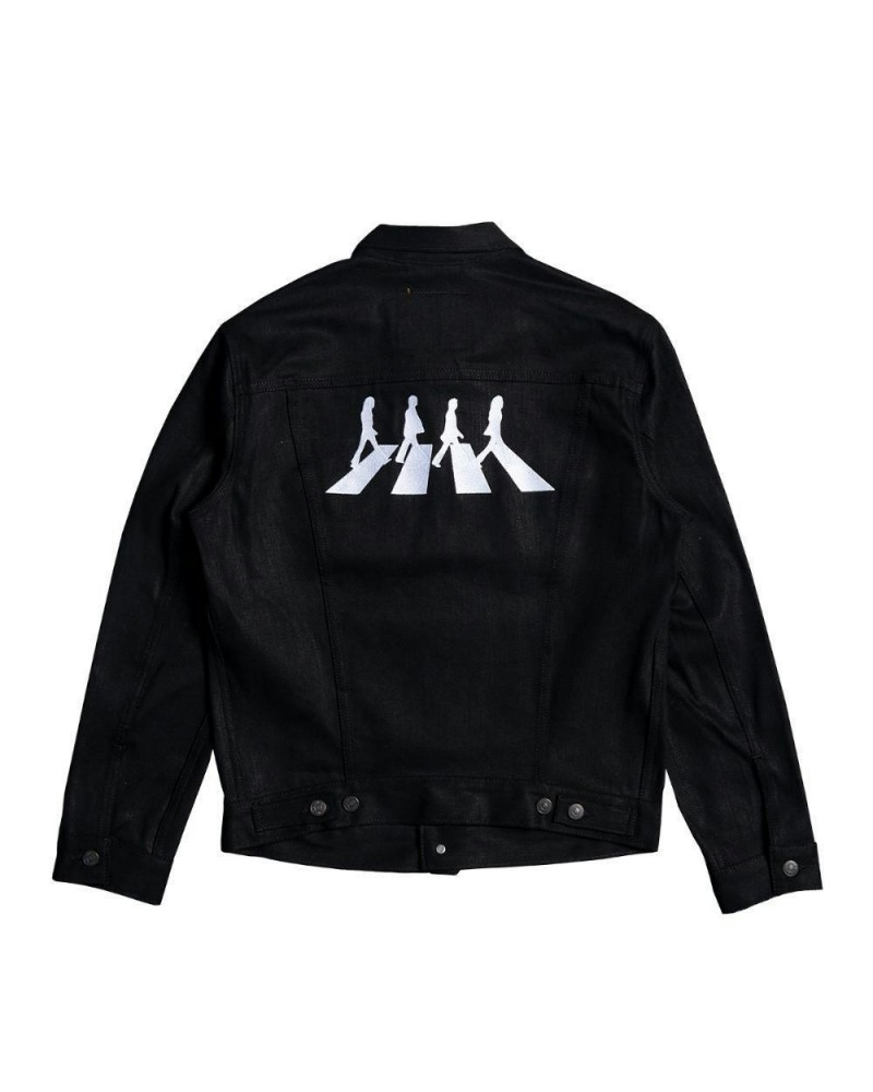 The Beatles Abbey Road Black Levi's Denim Jacket $43.75 Outerwear