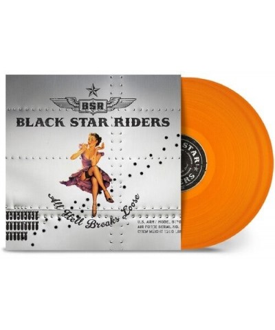 Black Star Riders All Hell Breaks Loose - 10 Year Anniv - Orange Vinyl Record $9.55 Vinyl