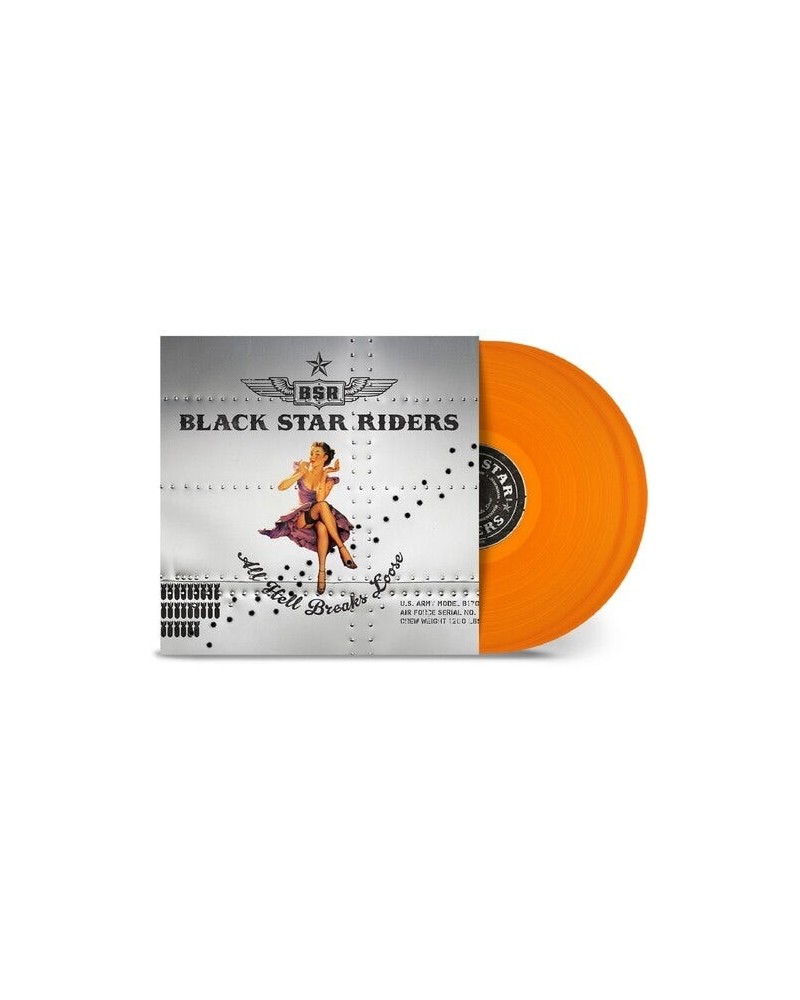 Black Star Riders All Hell Breaks Loose - 10 Year Anniv - Orange Vinyl Record $9.55 Vinyl