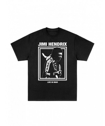 Jimi Hendrix BLACK MAUI PHOTO TEE $14.40 Shirts