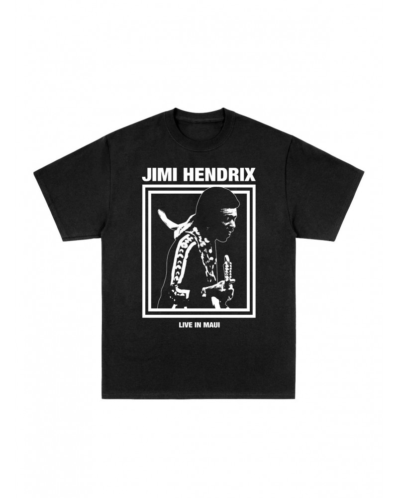 Jimi Hendrix BLACK MAUI PHOTO TEE $14.40 Shirts