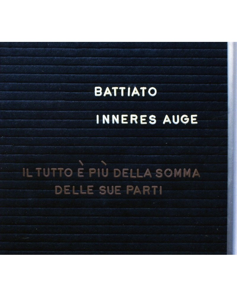 Franco Battiato INNERES AUGE CD $5.13 CD